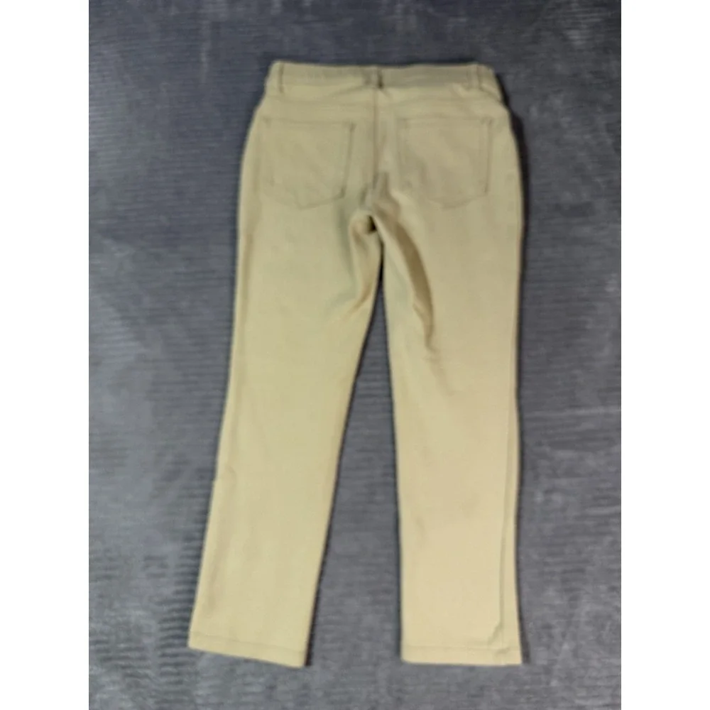 Girls Size 7 Pants Khaki And Dark Blue Lot Of 2
